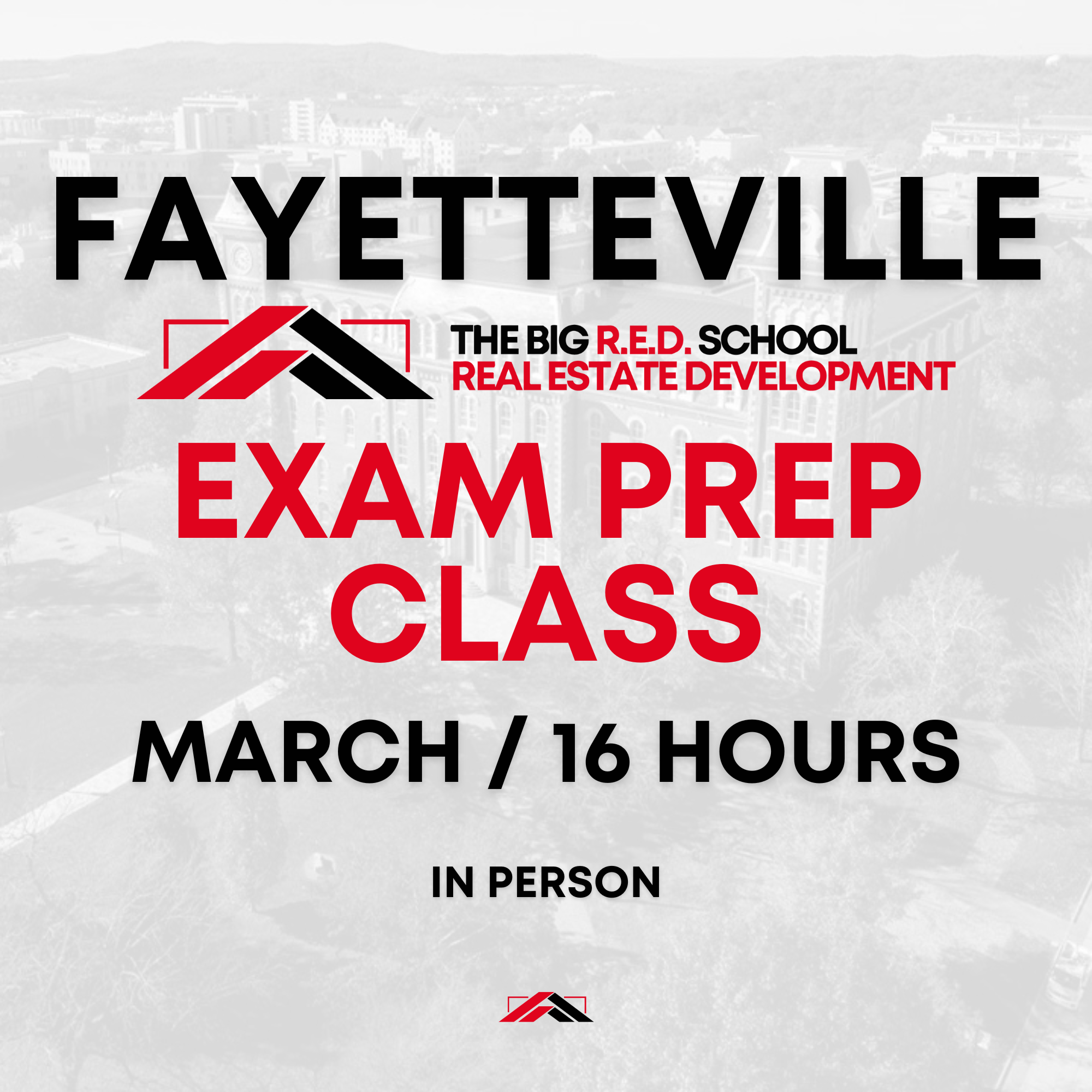 FAYETTEVILLE - EXAM PREP - 16 HOURS - MARCH